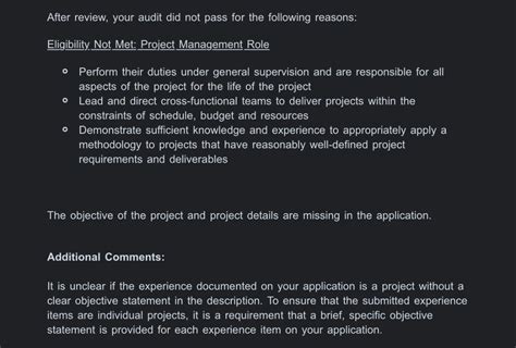pmp application reddit.